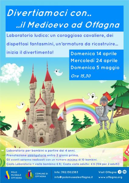 Laboratorio Cavaliere per bambini Offagna