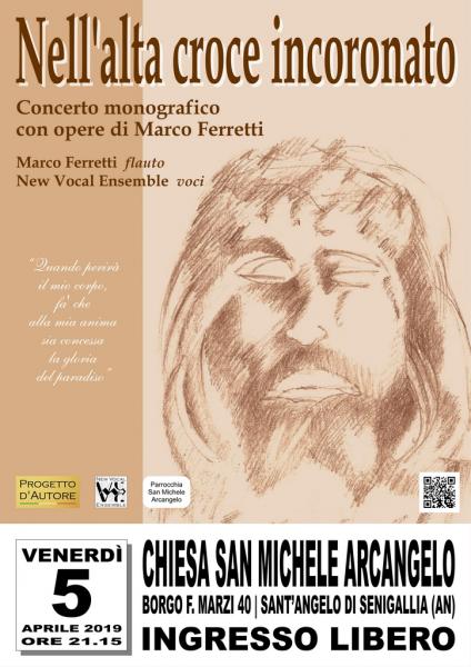 Nell'alta croce incoronato