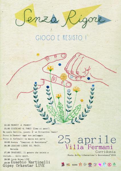 25 aprile in Villa Fermani. Senza Rigore!