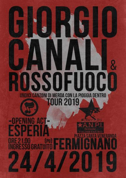 Giorgio Canali & Rossofuoco @LiberiTutti2019