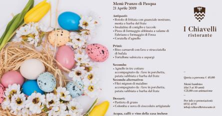 Pasqua al nuovo ristorante I Chiavelli !