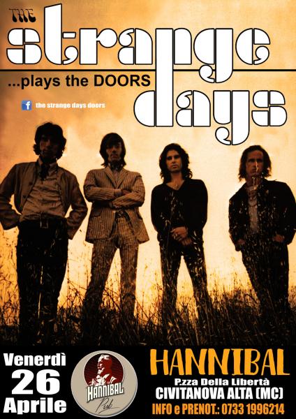 The Strange Days omaggio ai The Doors