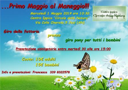 primo maggio al maneggio