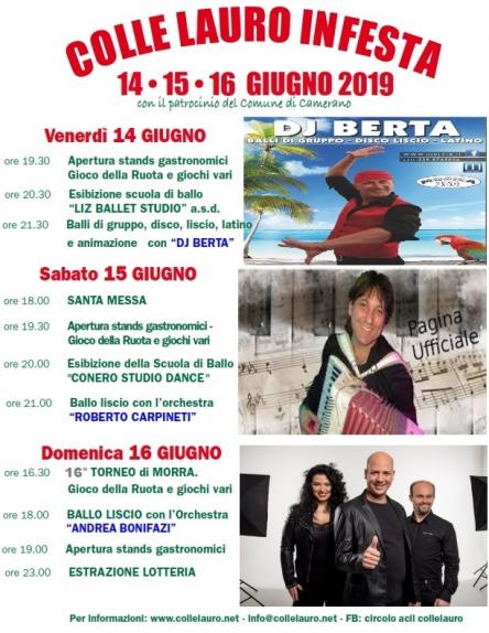 COLLE LAURO IN FESTA