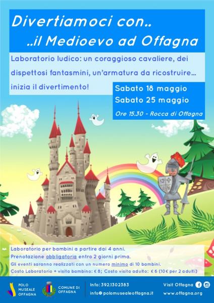 Offagna - Laboratorio Cavaliere per bambini a partire dai 4 anni
