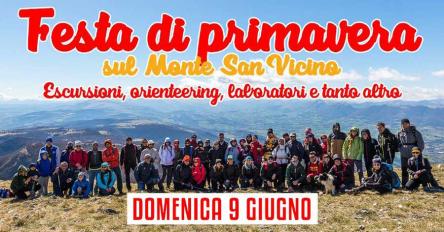 Festa di primavera sul monte San Vicino