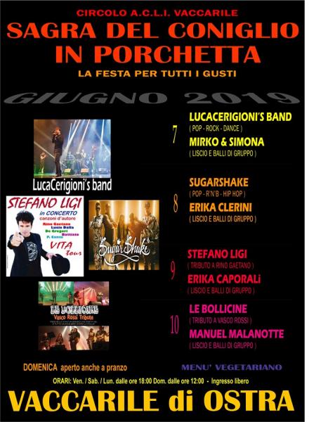 Sagra del Coniglio in Porchetta 2019