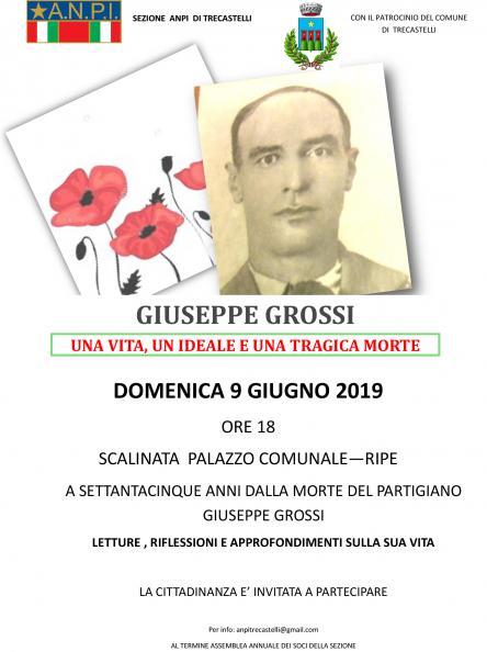 GIUSEPPE GROSSI - una vita, un ideale e una tragica morte