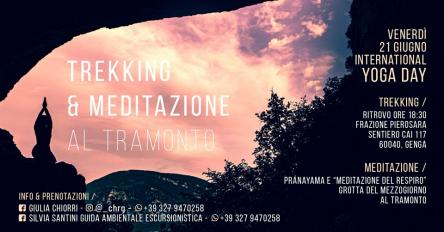 Trekking e Meditazione al Tramonto / International Yoga Day