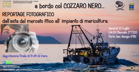 Reportage fotografico a bordo