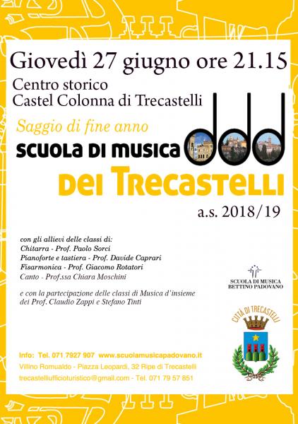 Saggio di fine Anno Allievi Scuola di Musica dei Trecastelli