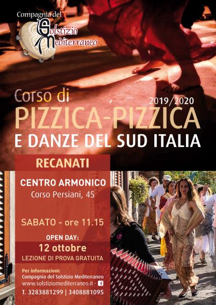 Corso di PIZZICA e danze del sud Italia