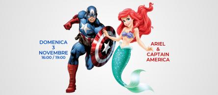 Ospiti Speciali: Ariel e Captain America