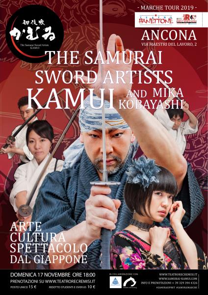 Spettacolo Samurai Kamui e Mika Kobayashi