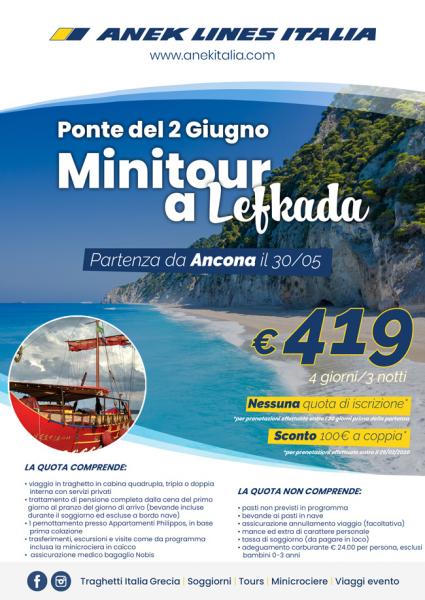PONTE 2 GIUGNO LEFKADA - ANEK LINES