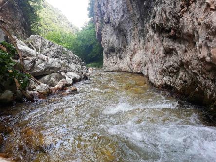 La valle del Rio Sacro