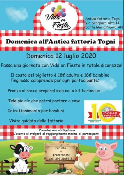 Domenica in Fattoria con Vida en Fiesta
