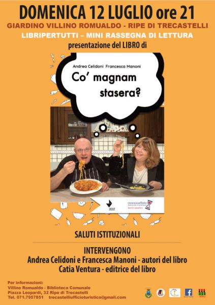 Presentazione del libro CO' MAGNAM STASERA?