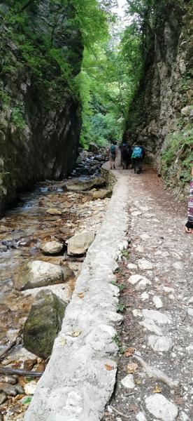 Monti Sibillini: l'avventurosa gola dell'Infernaccio