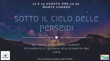 Conero : la notte delle Perseidi