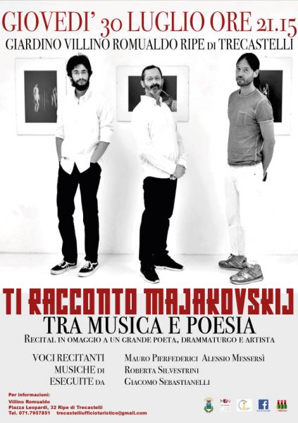 TI RACCONTO MAJAKOVSKIJ - Tra Musica e Poesia