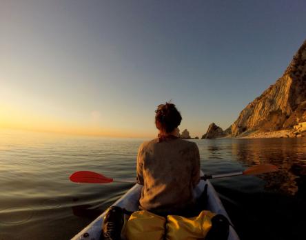 ALBA AL CONERO IN CANOA E COLAZIONE ALLE DUE SORELLE