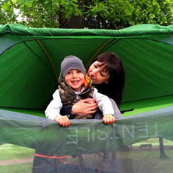 TREE TENTS EXPERIENCE FAMILY/JUNIOR CONERO CAMP