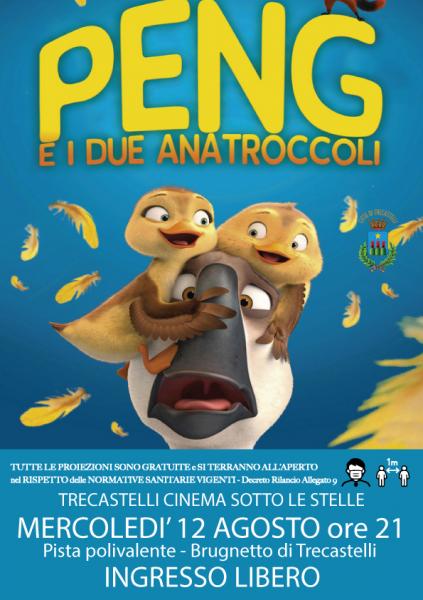 PENG e i due anatroccoli - proiezione cartone animato
