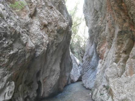 Escursione nelle Gole del Fiastrone piccole