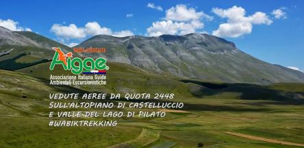 Cima del Redentore da Castelluccio di Norcia.