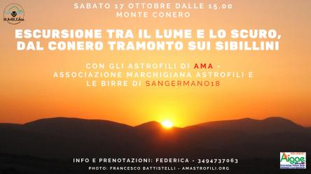 Conero: escursione tra il lume e lo scuro