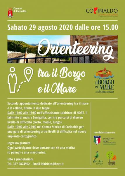 Orienteering nel Labirinto di HORT e nel Borgo di Corinaldo