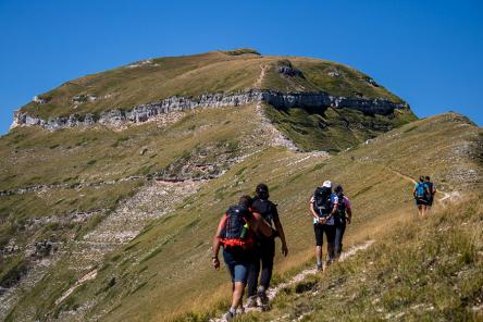La fantastica cresta del Monte Sibilla