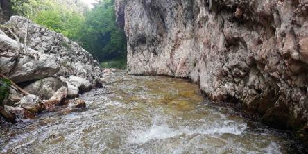 La valle del Rio Sacro