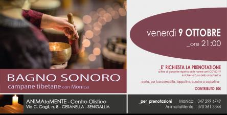 Bagno Sonoro con campane tibetane