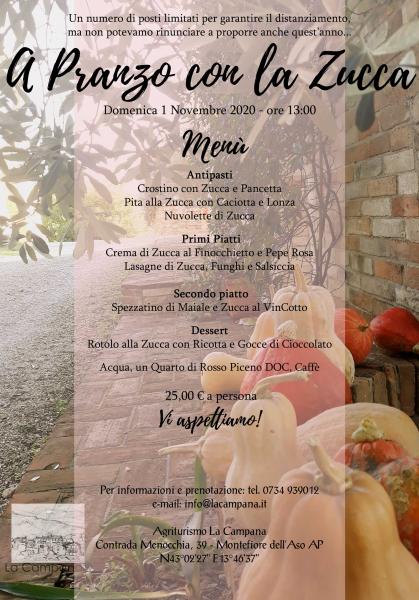 Pranzo della Zucca 2020