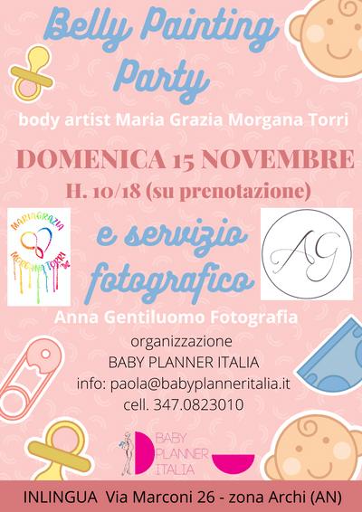BELLY PAINTING PARTY