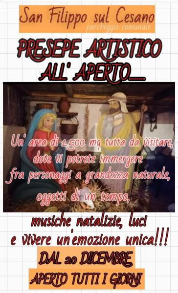 Presepe artistico a San Filippo di Mondavio