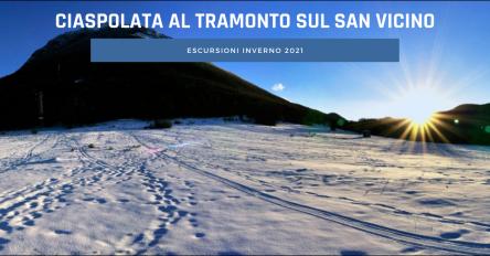 Ciaspolata al tramonto al San Vicino