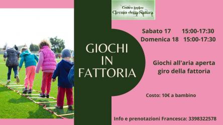 Giochi in Fattoria