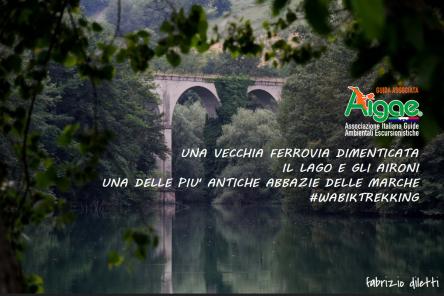 Camminata lungo la ferrovia dimenticata dei Sibillini.