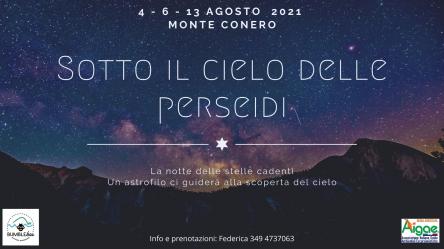 Conero: la notte delle Perseidi