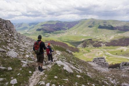 Sasso di Palazzo Borghese e Monte Argentella