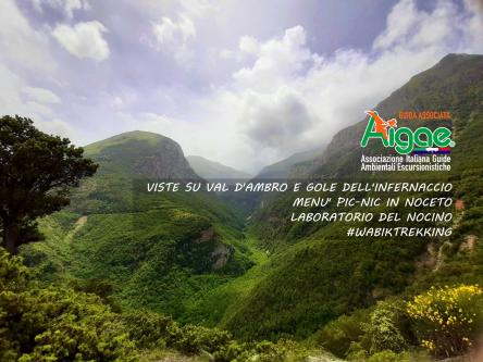 Sui sentieri delle Due Regine, PicNic, laboratorio del nocino.