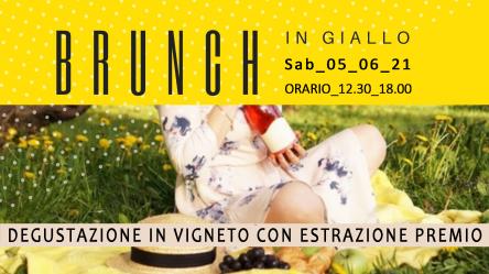 Degustazioni in Vigneto - BRUNCH IN GIALLO
