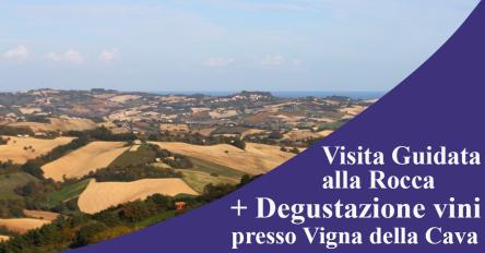 Visita guidata alla Rocca + degustazione Vini presso Vigna della Cava