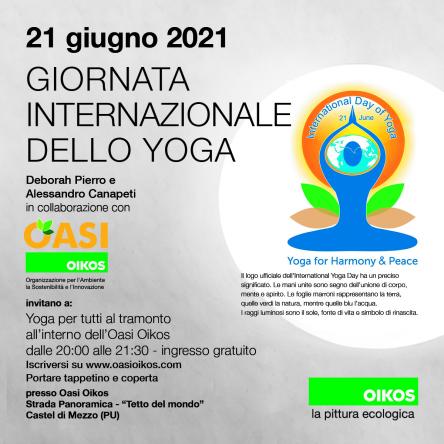 Yoga per tutti al Tramonto