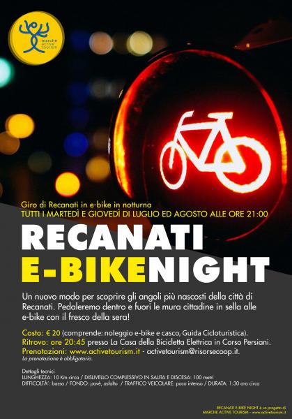 Recanati e-bike night