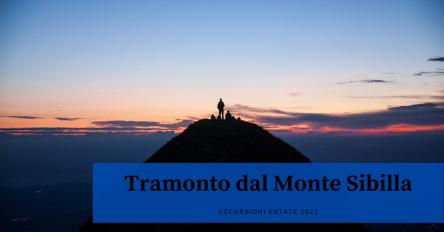 Tramonto dal Monte SIbilla