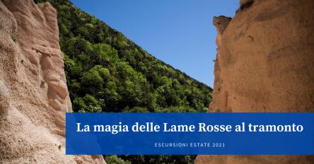 La magia delle Lame Rosse al tramonto